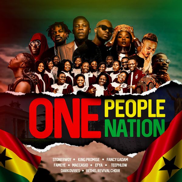Stonebwoy – One People One Nation Ft. King Promise, Efya, Darkovibes, Fancy Gadam, Fameye, Maccasio, Teephlow, Bethel Revival Choir