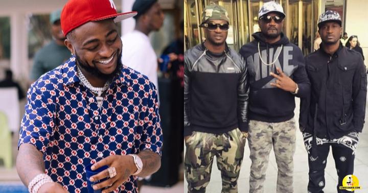 Davido called on the newly reunited brothers (Peter, Paul & Jude Okoye) to send his 1 million naira (Video)