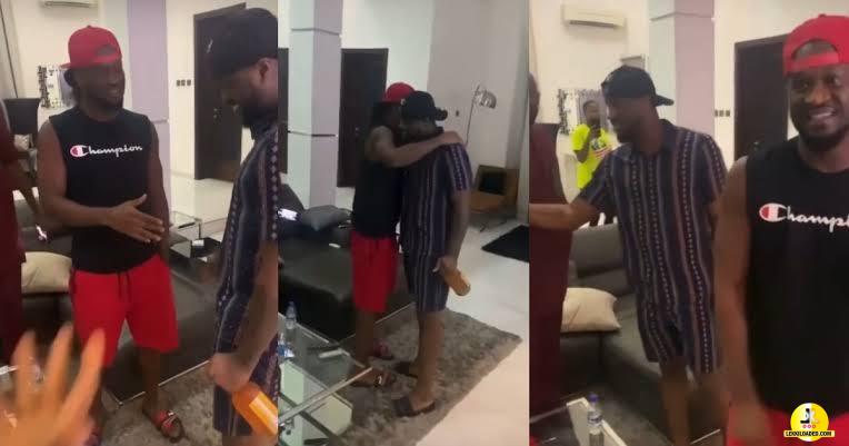 Love wins!! Moment defunct music duo, P-Square finally reunite after years of being apart (WATCH)