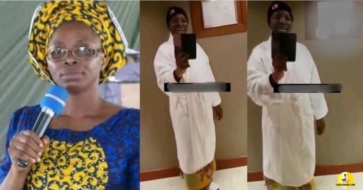 “Mummy GO wear bathrobe?! Hellfire straight!” – Reactions as alleged viral Mummy GO visits Dubai; shows off luxury wardrobe in a hotel