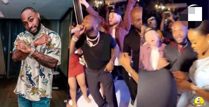“I don’t want to hear that Chioma and Davido are not together again” – Reactions as singer performs at wedding of Chioma’s sister (Video)