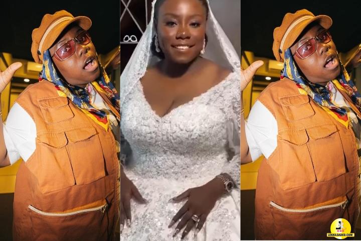 “Wen She Do Wedding?” – Fans In Shock After Singer Teni Posted A Video Of Herself In Wedding Gown (Watch Video)