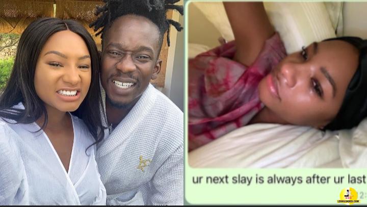 Suspicion Of Breakup Spreads As Billionaire Daughter, Temi Otedola, Shares Photo Of Her Crying With A Broken Caption (Photos)