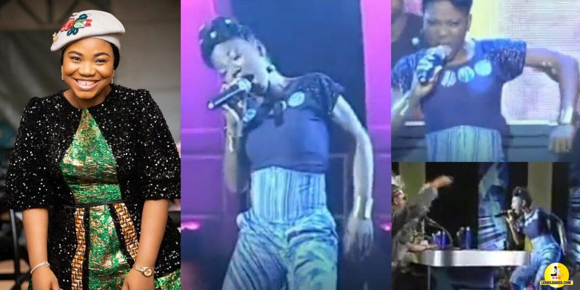 “Thank God for salvation” – Reactions as throwback video of Mercy Chinwo performing Fela’s ‘Zombie’ surfaces (Watch)