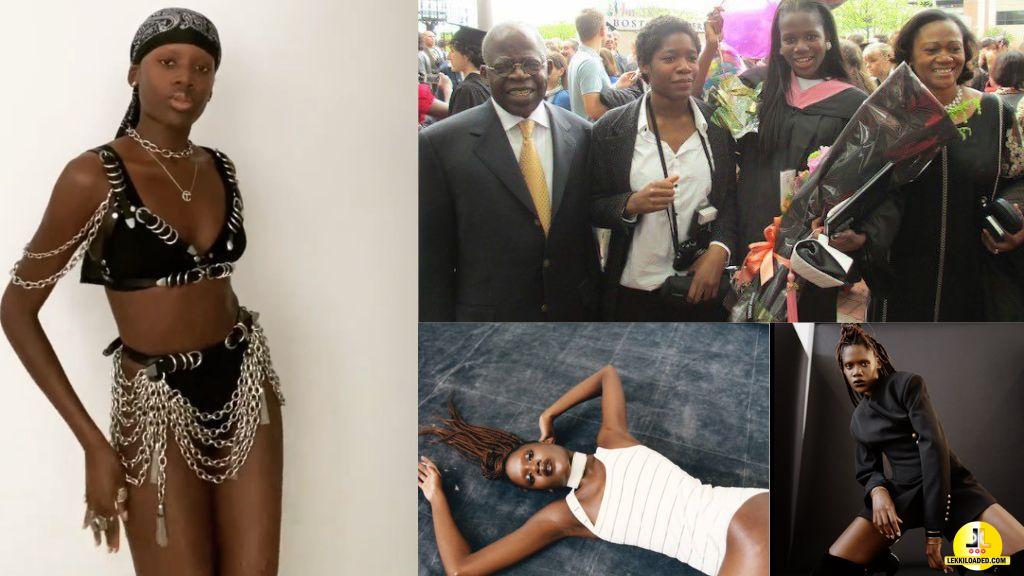 Ehhh God abeg o - Reactions as photos and video of president-elect Tinubu's gay daughter Oyinda surfaces online (Watch)