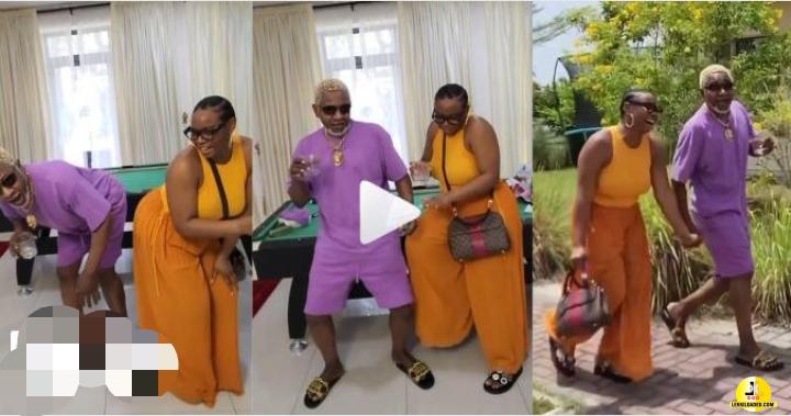 “This Man No Dey Old oh, Still looking Fresh and Young” – Reactions as Yemi Alade Visits Awilo Longomba, shares Fun moment Video (Watch)