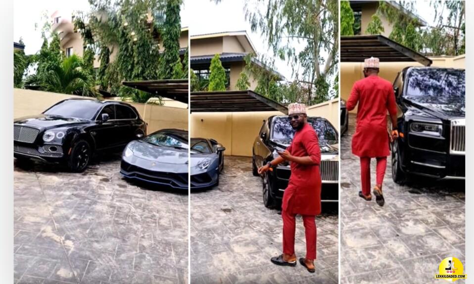 “A Quick Visit To My Brother Wizkid To Look At The Rolls-Royce Cullinan He Just Bought”: SuperCars Shows Off Davido Garage Tag as Wizkid’s Own