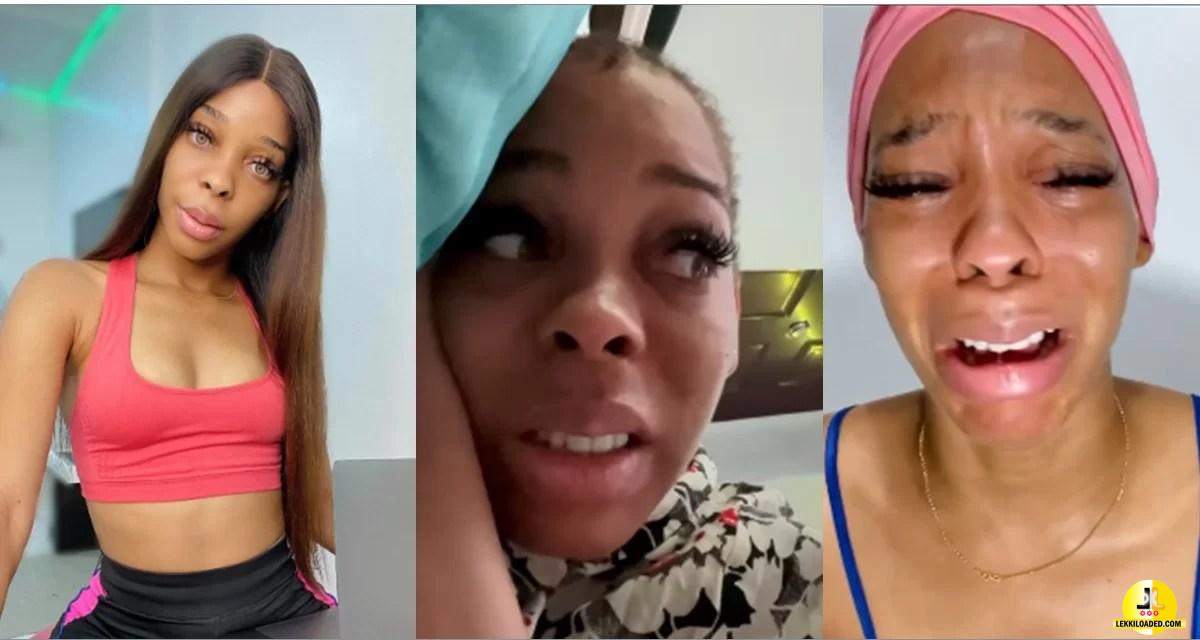Beauty specialist, Ciata Jolie breaks down in tears while narrating how man scammed her of her life savings