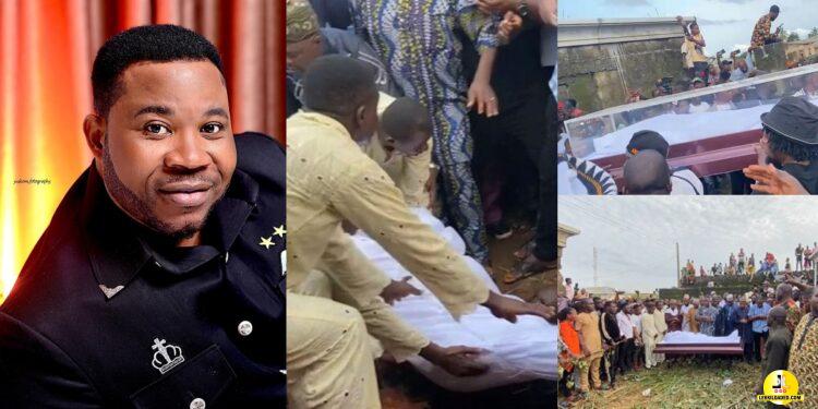 Actor, Murphy Afolabi laid to rest (photos/video)